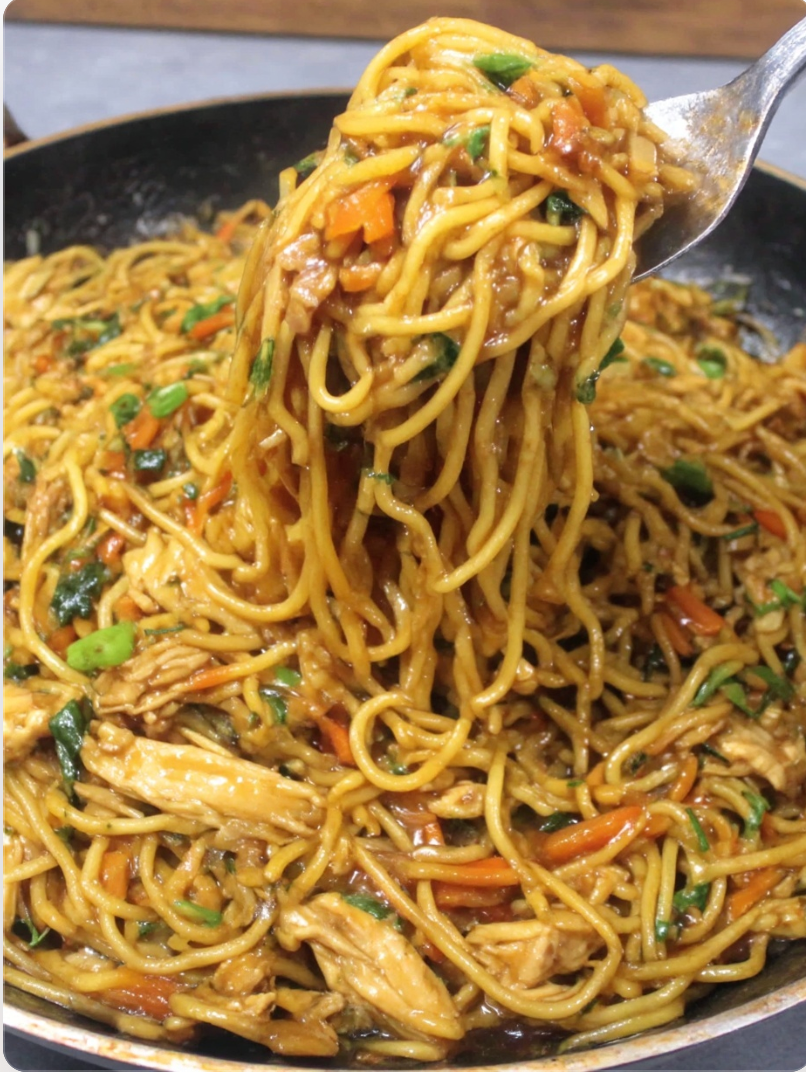 Homemade Chicken Chow Mein
