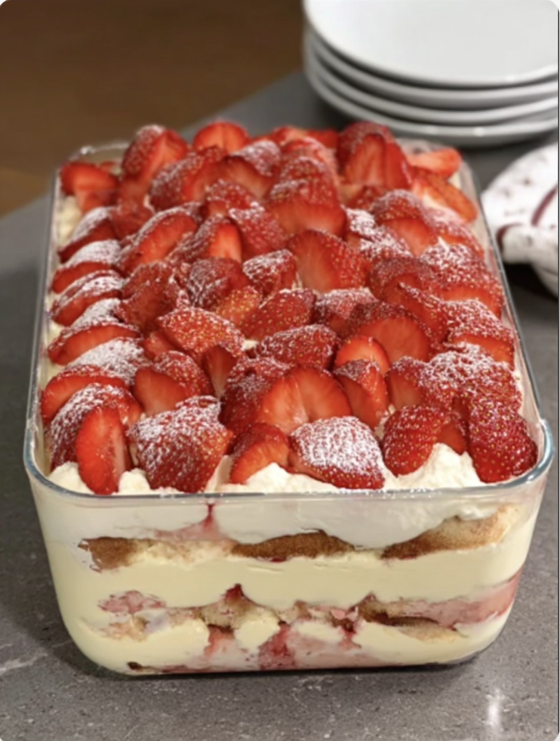 Strawberry Tiramisu Delight