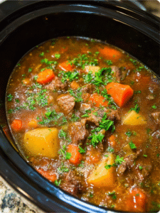 Keto Crockpot Beef Stew