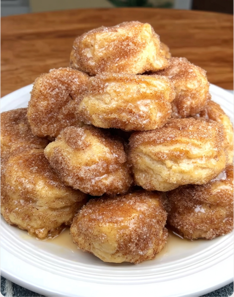 Cinnamon Sugar Biscuit Bites