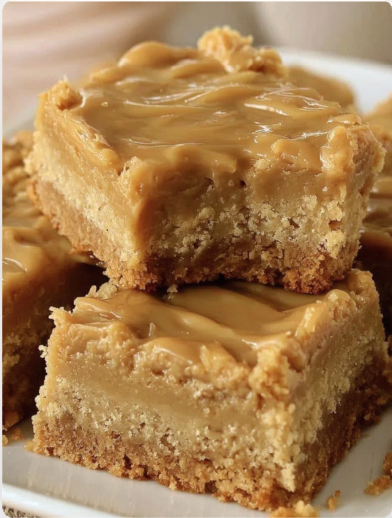 Peanut Butter Lunch Lady Cookie Bars