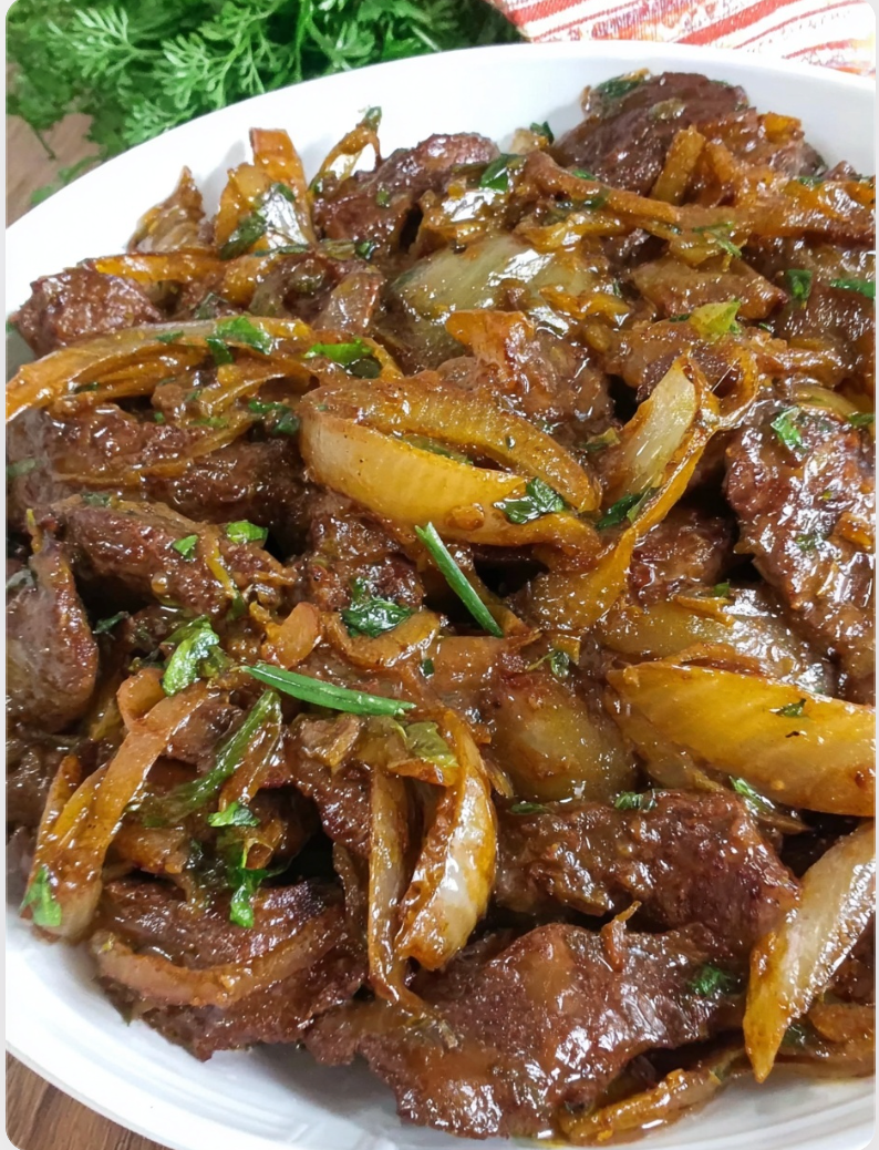 ✨ Beef Liver and Onions
