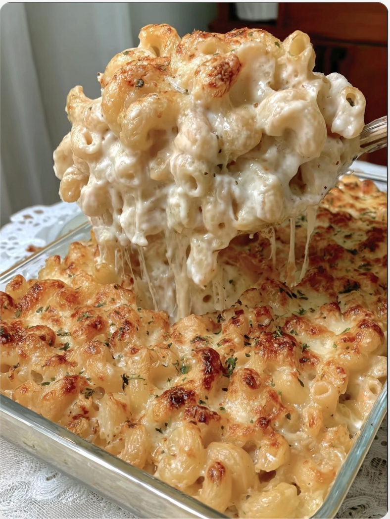 Creamy Baked Mac and Cheese...
