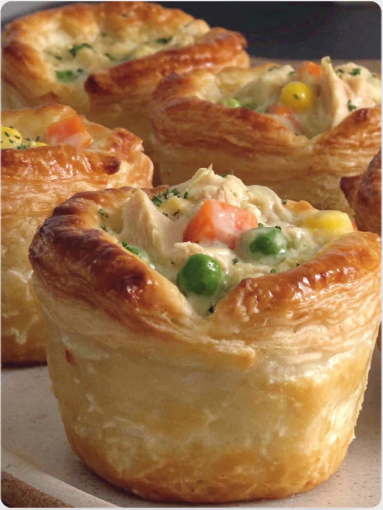 Mini Chicken Pot Pies