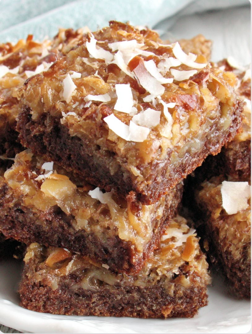 German Chocolate Brownies