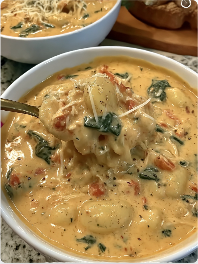 Marry Me Chicken and Gnocchi Soup