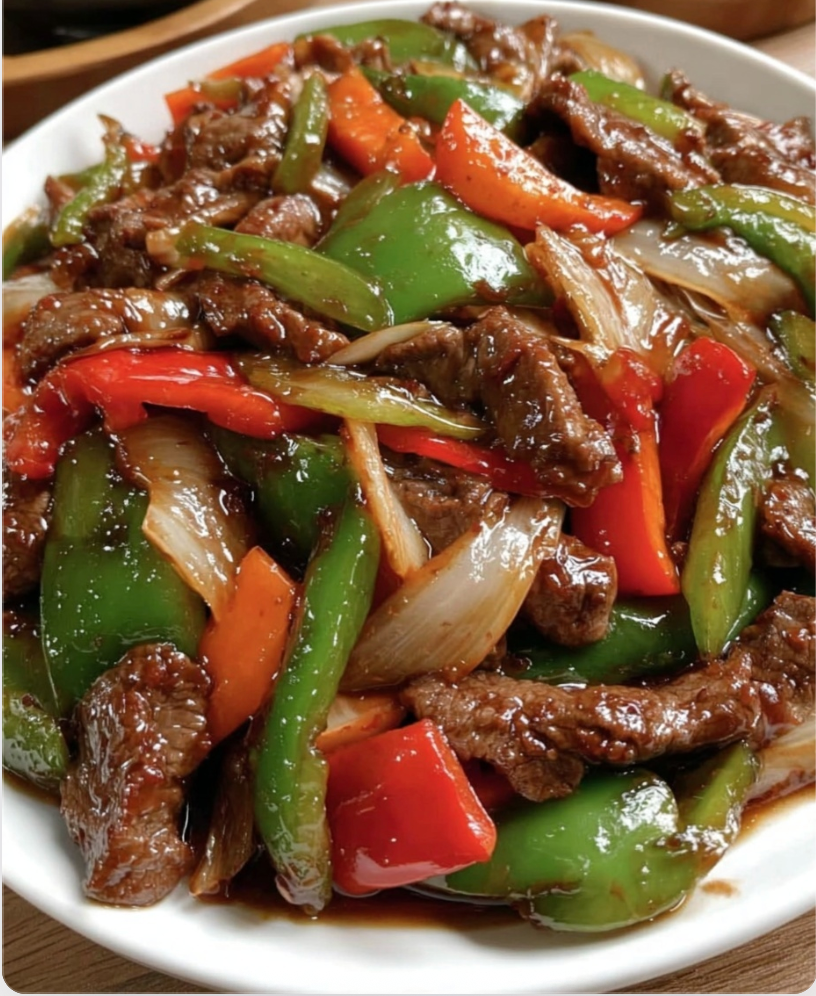 Chinese Pepper Steak.