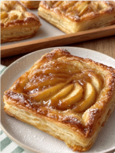 Caramel Apple Puff Pastry Recipe