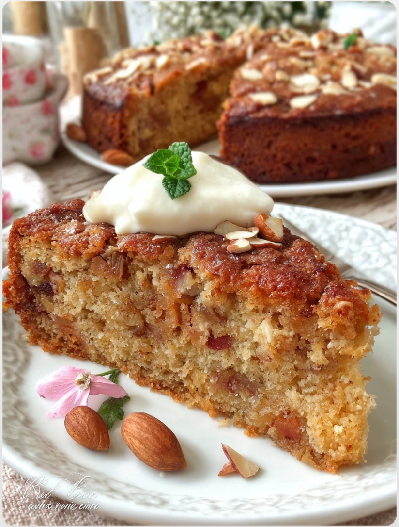Flourless Carrot Apple Greek Yogurt Cake