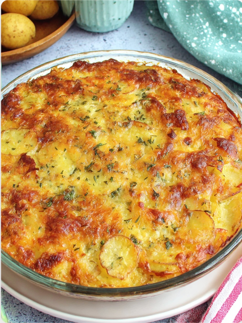 Easy Potato Pizza-Style Bake