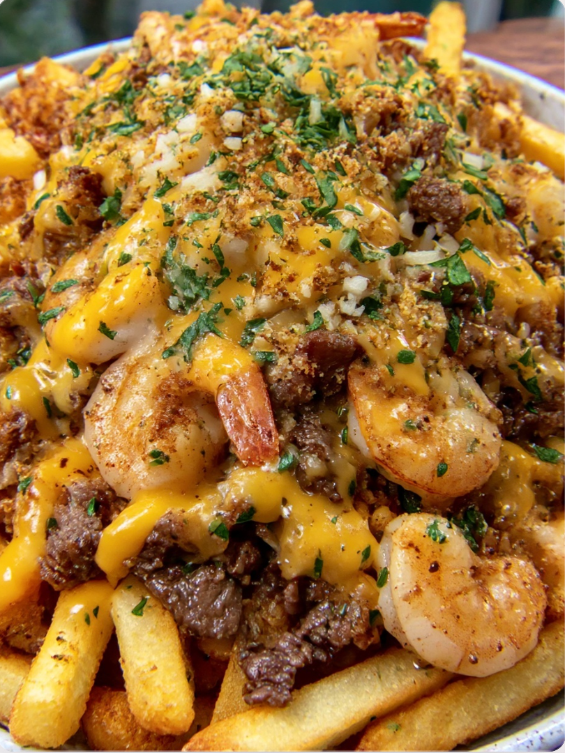 Loaded Surf & Turf Fries
