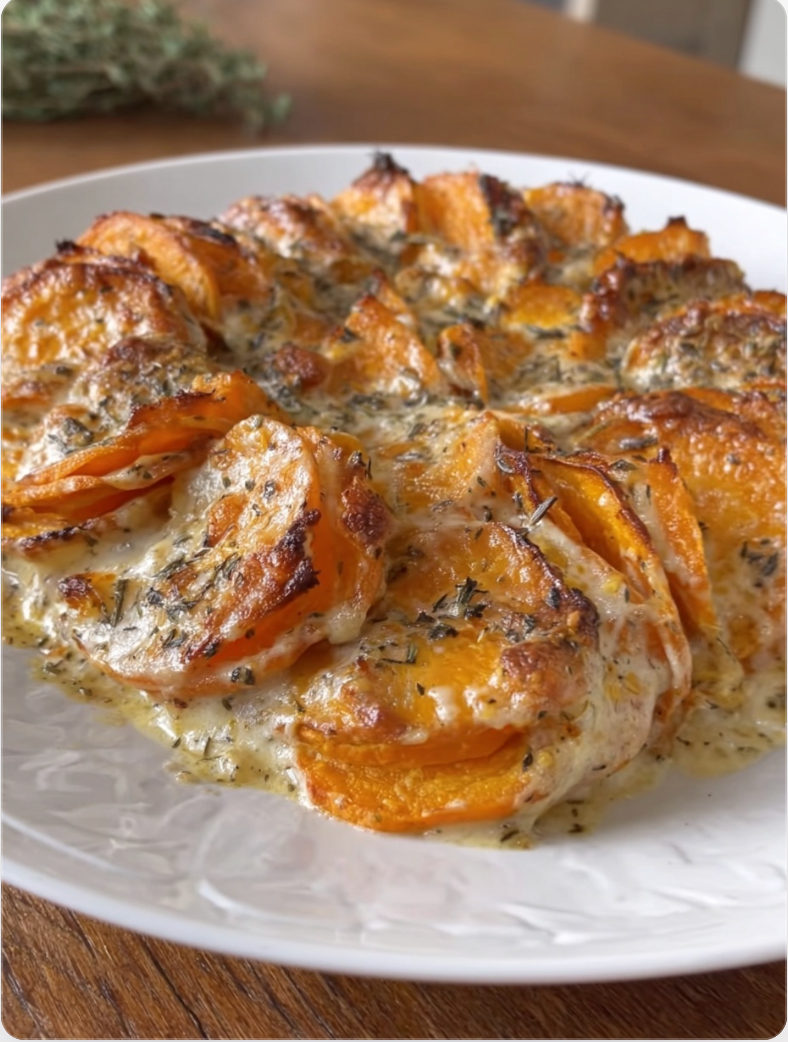 Creamy Sweet Potato Bake