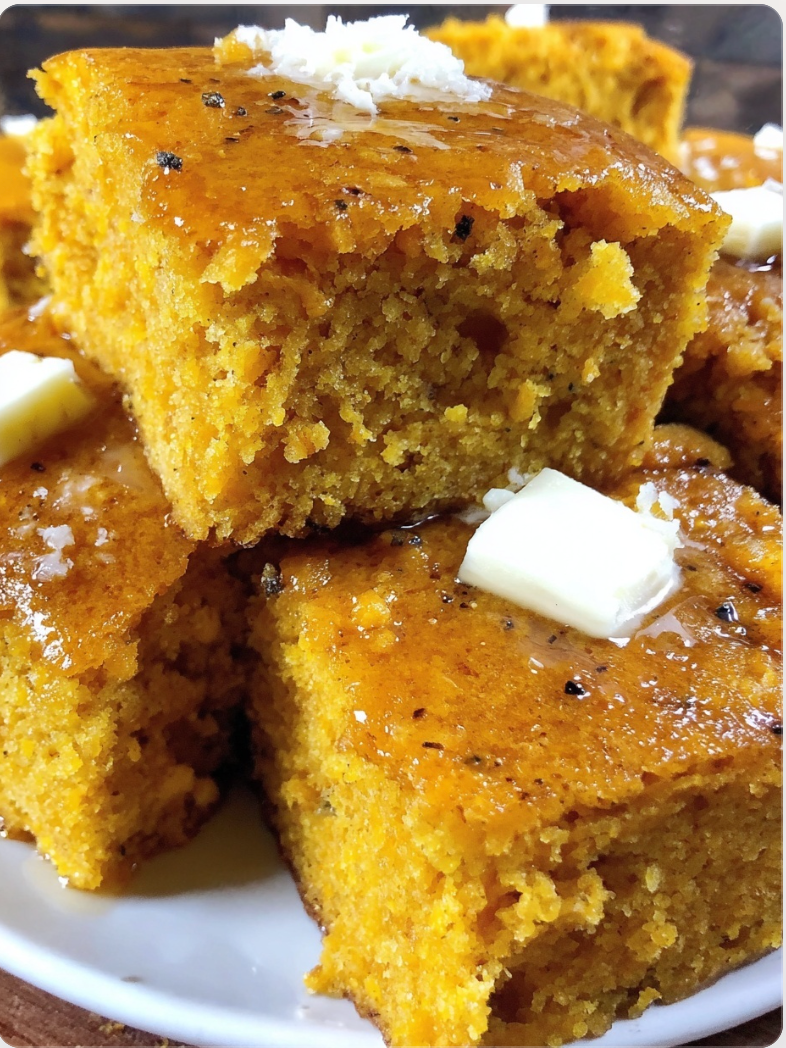 Homemade Sweet Potato Cornbread