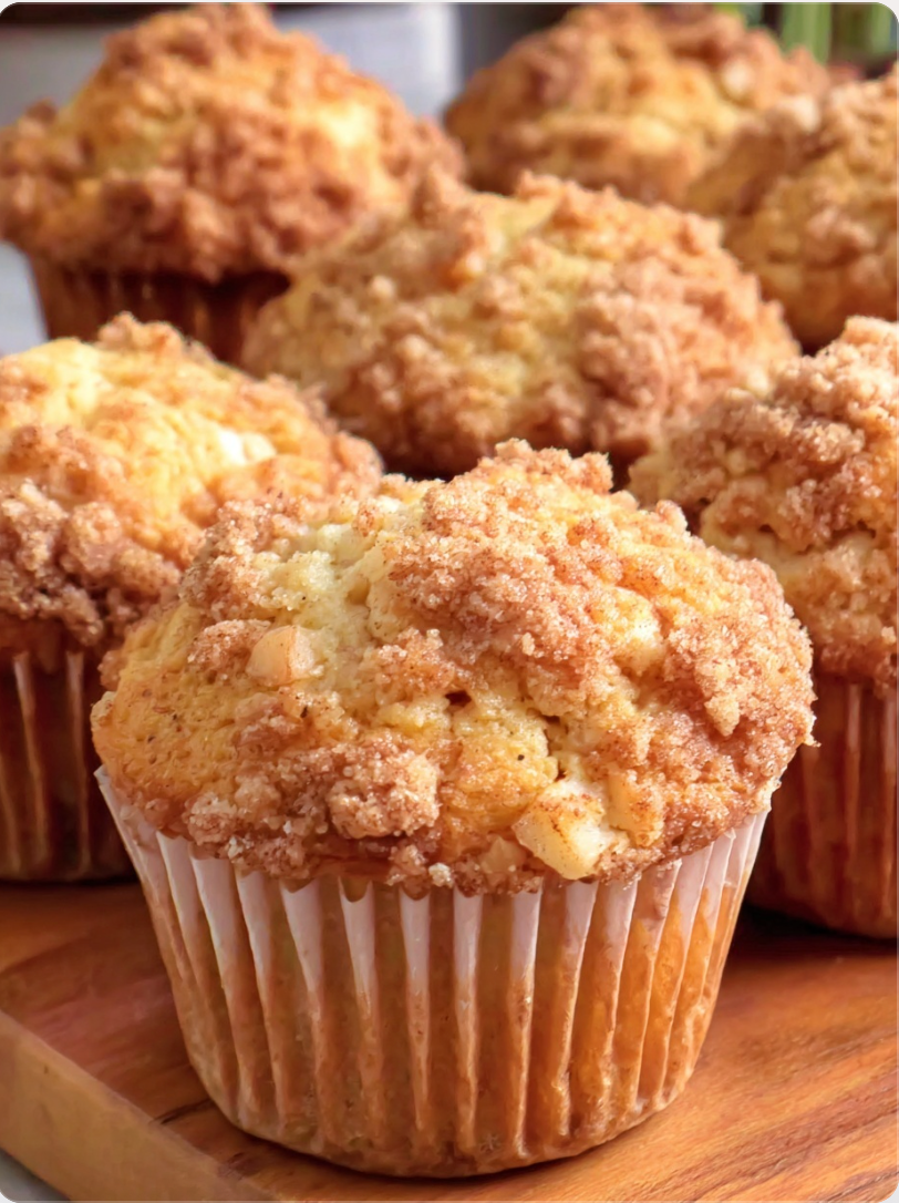 Healthy Apple Cinnamon Muffins
