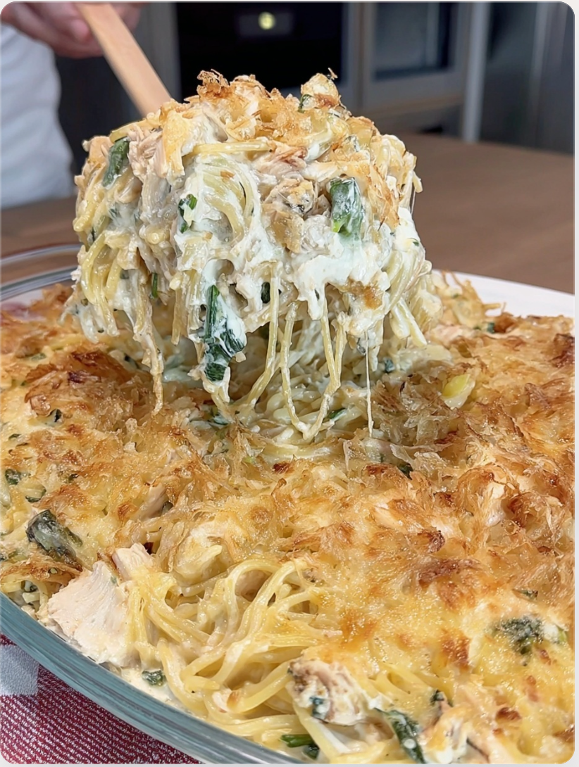 Creamy Chicken Tetrazzini