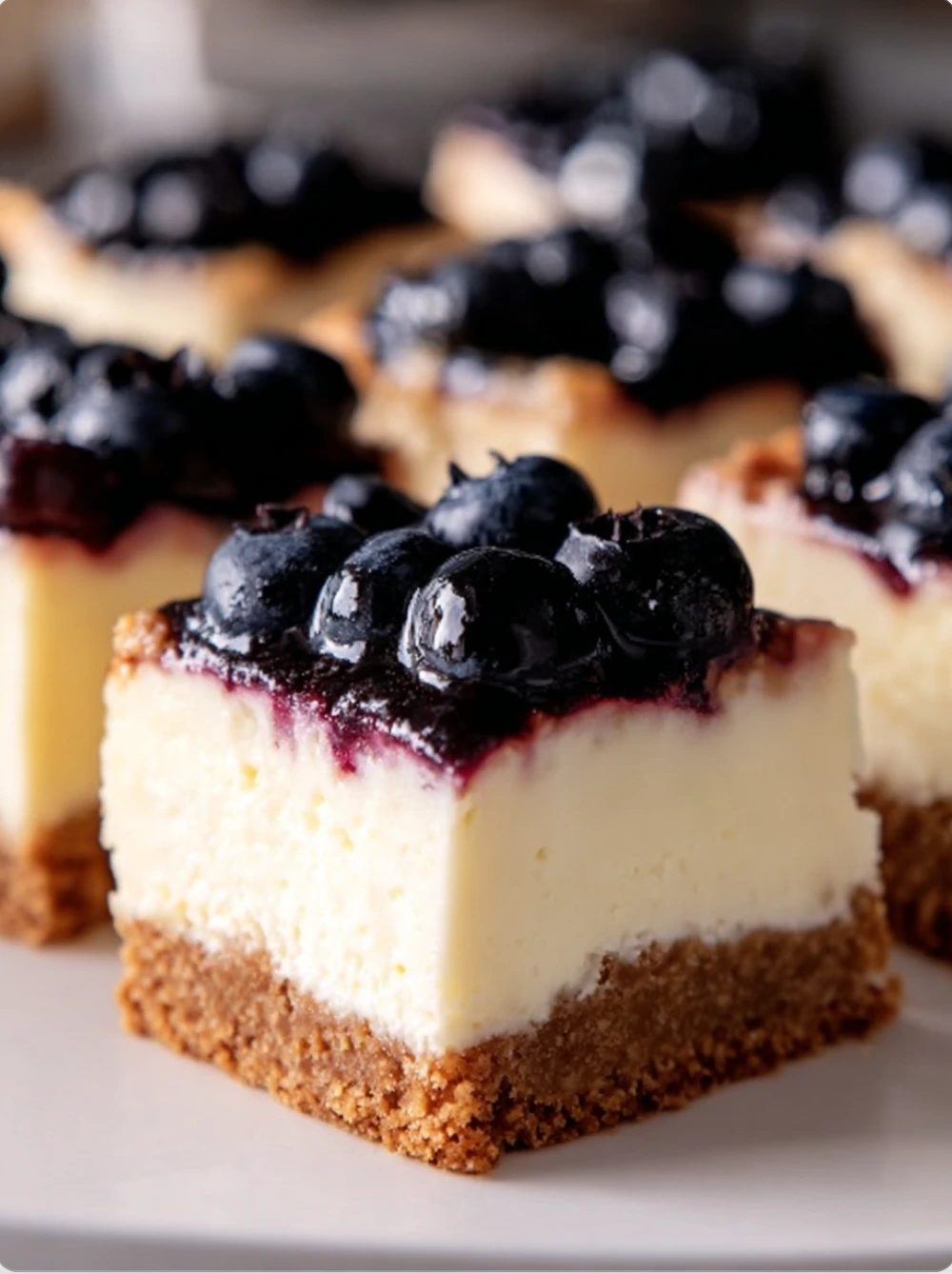 Blueberry Lemon Cheesecake Bars