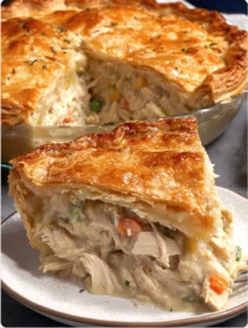 Chicken No-Pot Pie recip:e