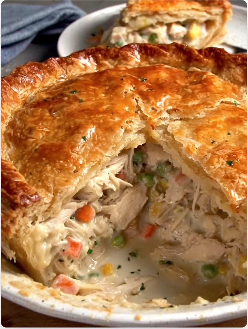 Chicken Nopot Pie Recipe