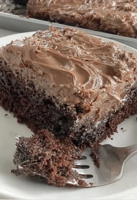 Chocolate Cake Traybake