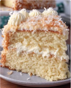 Coconut Cloud Cake
