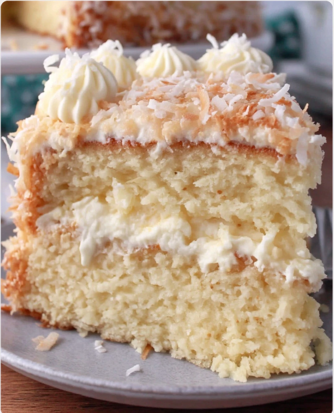 Coconut Cloud Cake