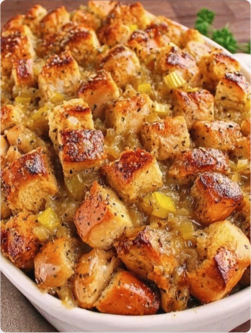 Dolly’s Chicken and Stuffing Casserole