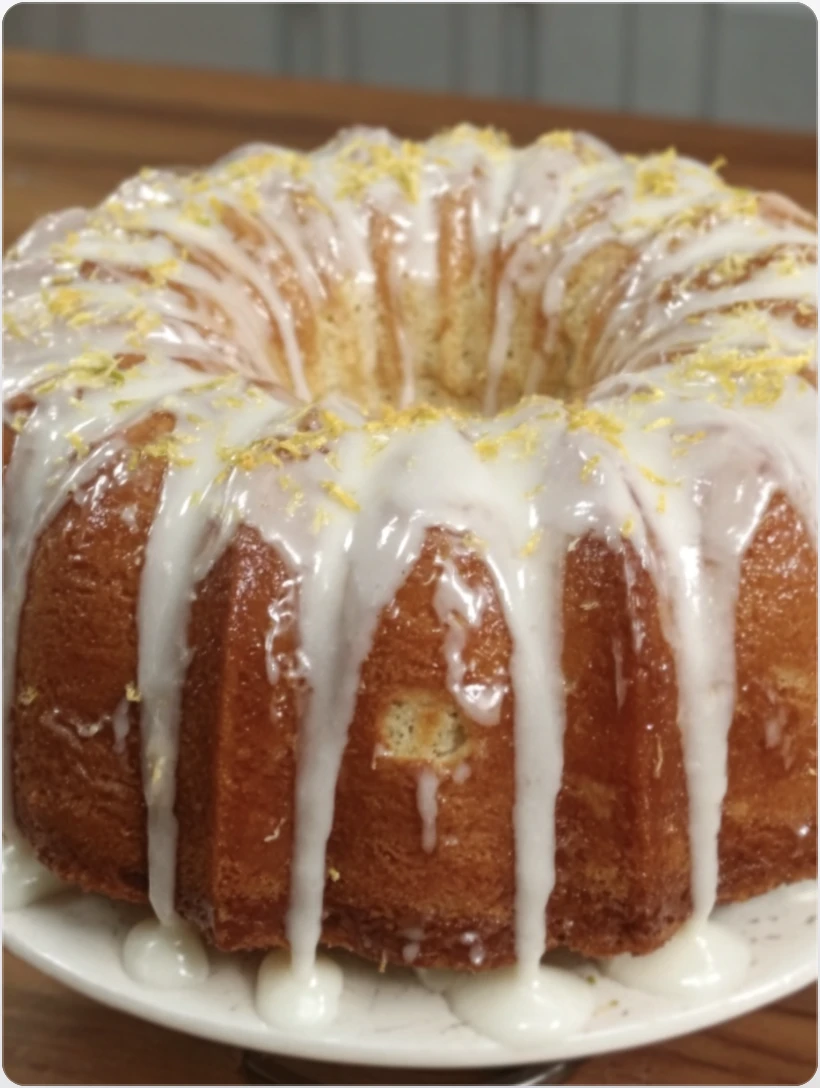 Easy Soft and Moist 7Up Cake Recipe