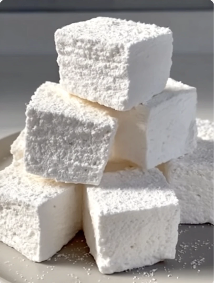 Fluffy Homemade Marshmallow
