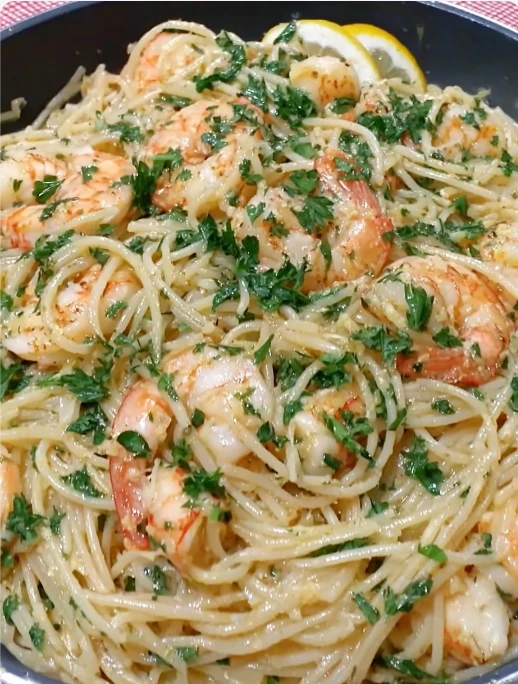 Garlic Shrimp Pasta Olive Oil