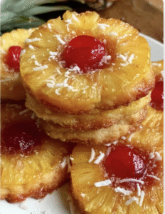 Pineapple Upside Sugar Cookies