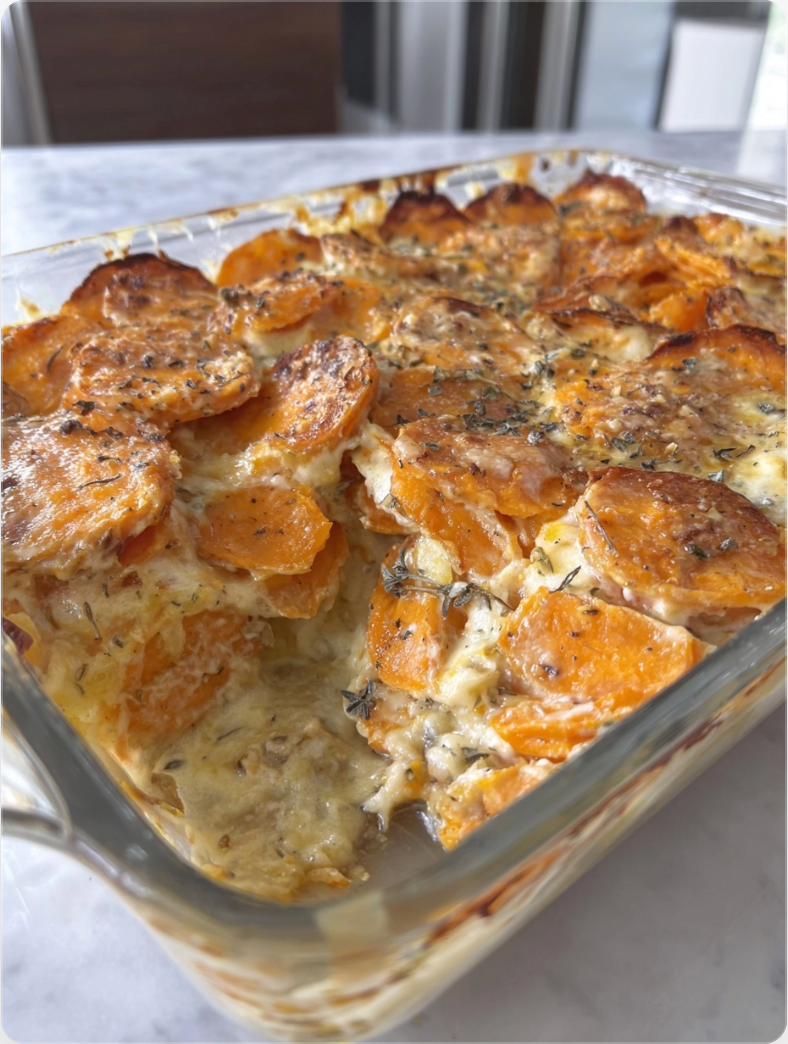 Creamy Sweet Potato Bake