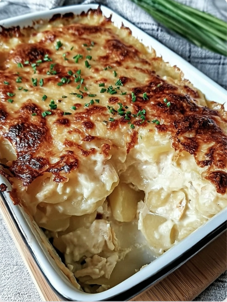 Creamy Chicken Potato Bake