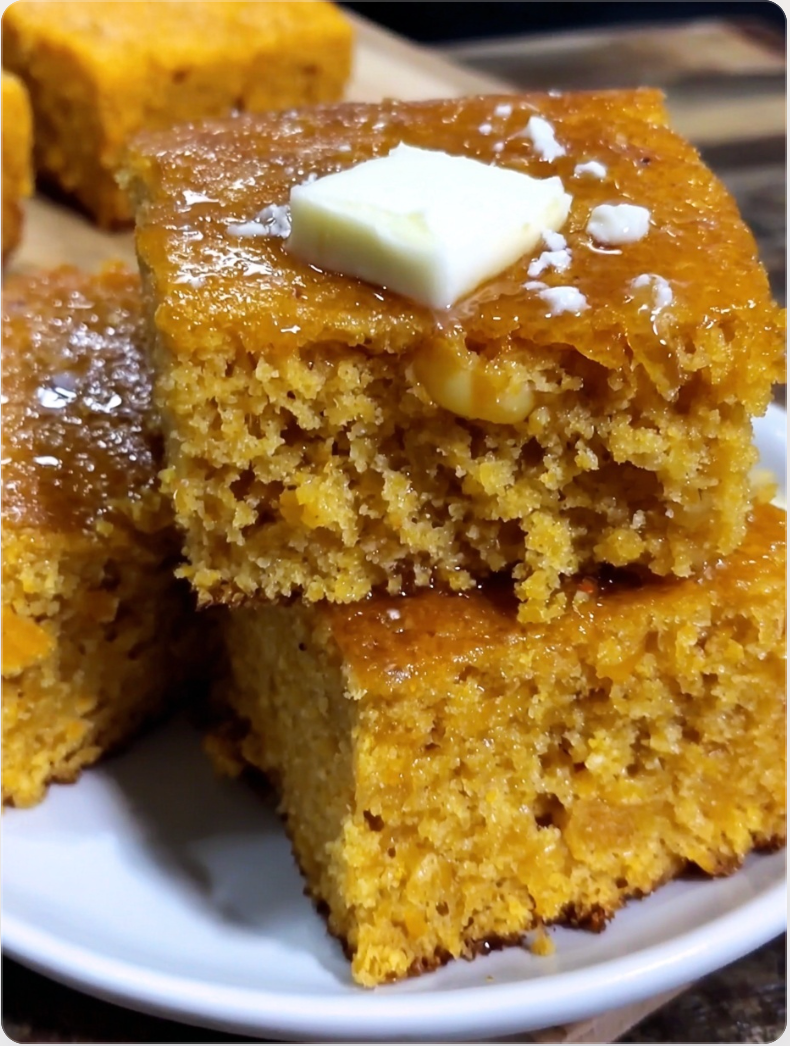 Homemade Sweet Potato Cornbread