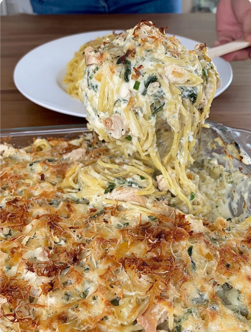Creamy Chicken Tetrazzini