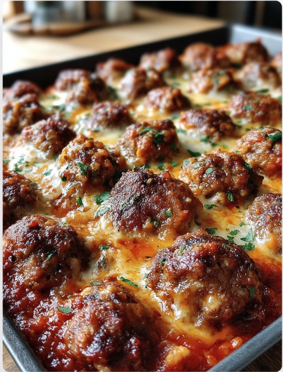 Meatball Gnocchi Sheetpan Dinner