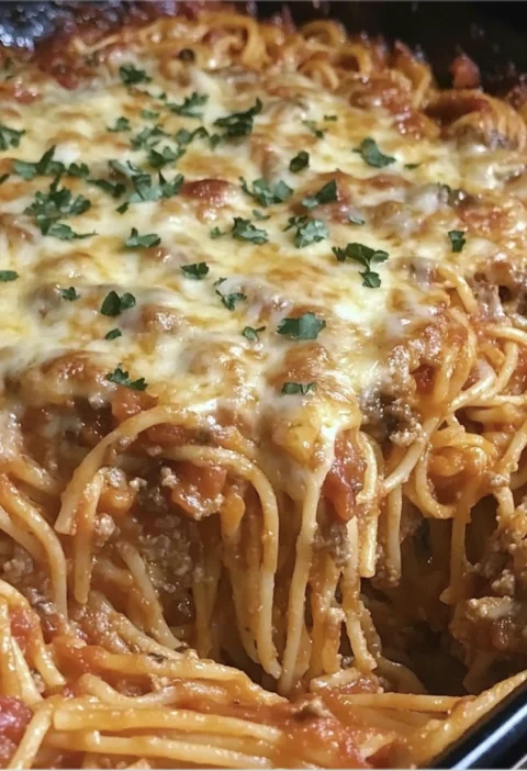 Million Dollar Spaghetti Casserole