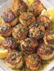 Perfectly Crispy Pan-Seared Scallops
