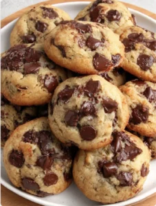 3-Ingredient Chocolate Chip Cookies