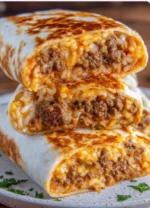 🧀 A easy  Cheesy Taco Bell Quesarito 🌮🔥
