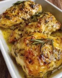 A homemade Melt-in-your-mouth chicken baked