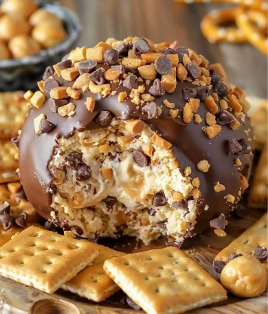 Homemade Reeses Cheese Ball