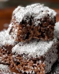 A homemadeMuddy Buddy Rice Krispies
