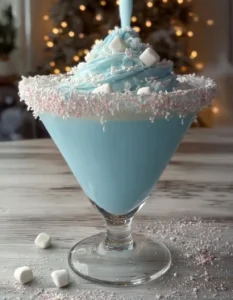 A magical Jack Frost frosted Christmas cocoa