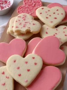 💖🍪 Adorable & Soft Valentine Sugar Cookies