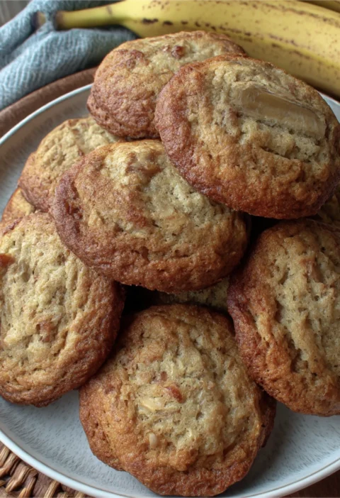 Banana Breadstyle Cookies
