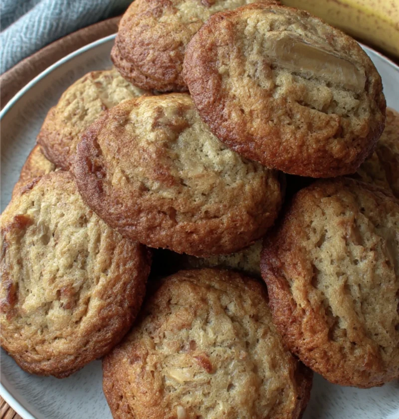 Banana Breadstyle Cookies