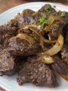 beef liver with onion