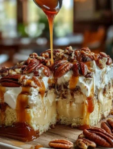 🤎🧈 Butter Pecan Poke Cake ✨