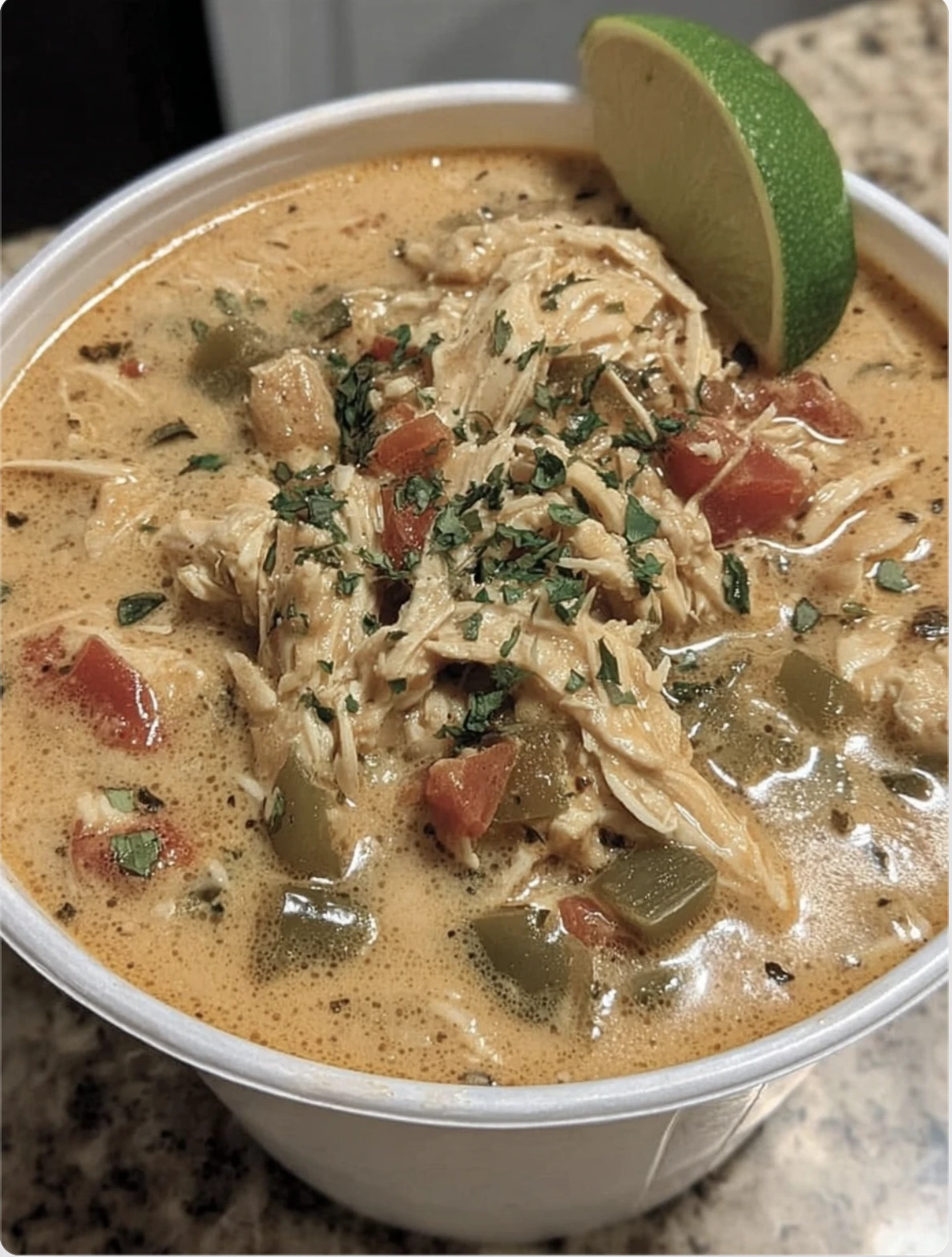 Cajun White Chicken Chili