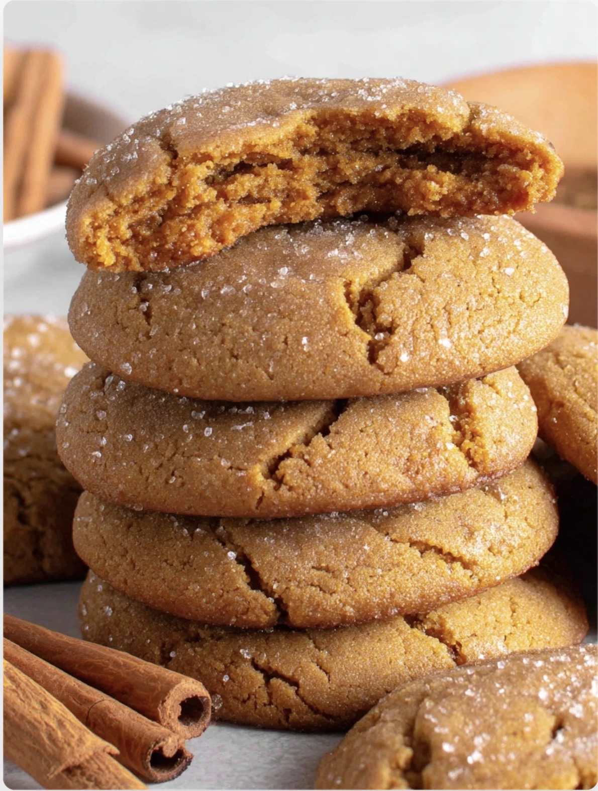 Chewy Brown Butter Maple Pumpkin Cookies